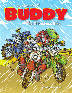 Book: Buddy MX Coloring Book